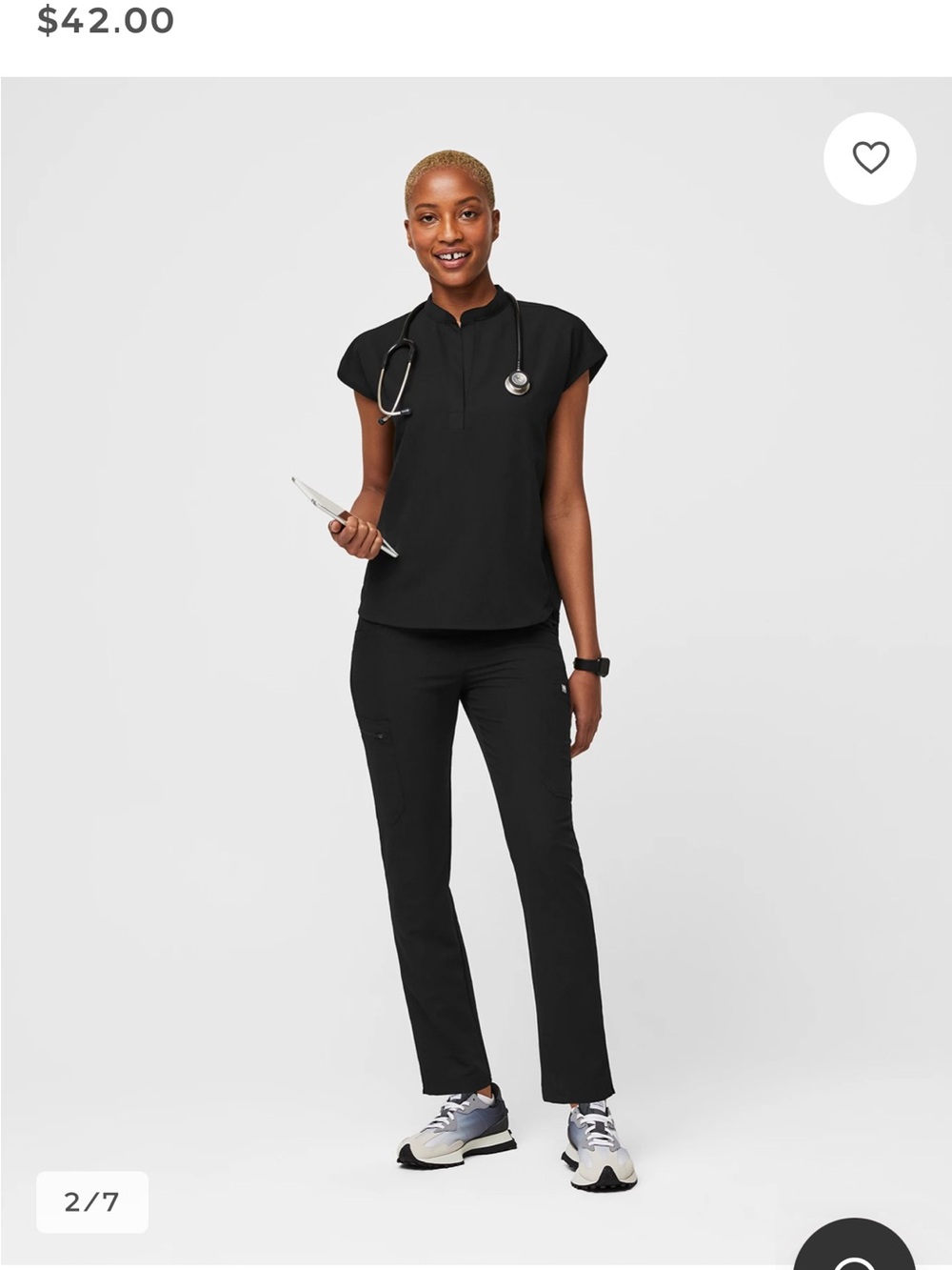 Rafaela Oversized Scrub Top